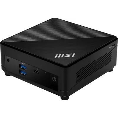 Неттоп MSI Cubi 5 12M-031XRU i3 1215U (1.2) 8Gb SSD512Gb UHDG noOS 2xGbitEth WiFi BT 65W черный