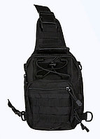 Сумка-рюкзак с одной лямкой Schulter Реплика США (Black)