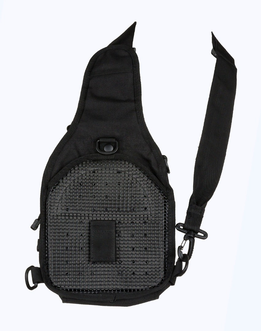 Сумка-рюкзак с одной лямкой Schulter Реплика США (Black) - фото 4 - id-p220115893