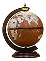 Глобус-бар настольный,современная карта мира на английском языке, фото 6