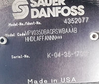 Гидронасос MPV035 Sauer Danfoss (Mod. №4352077)