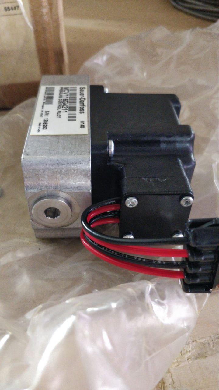 Электромагнитный клапан (регулятор давления) Sauer Danfoss MCV116G4211 для гидронасосов Sauer Danfoss серии 90 - фото 2 - id-p220124361