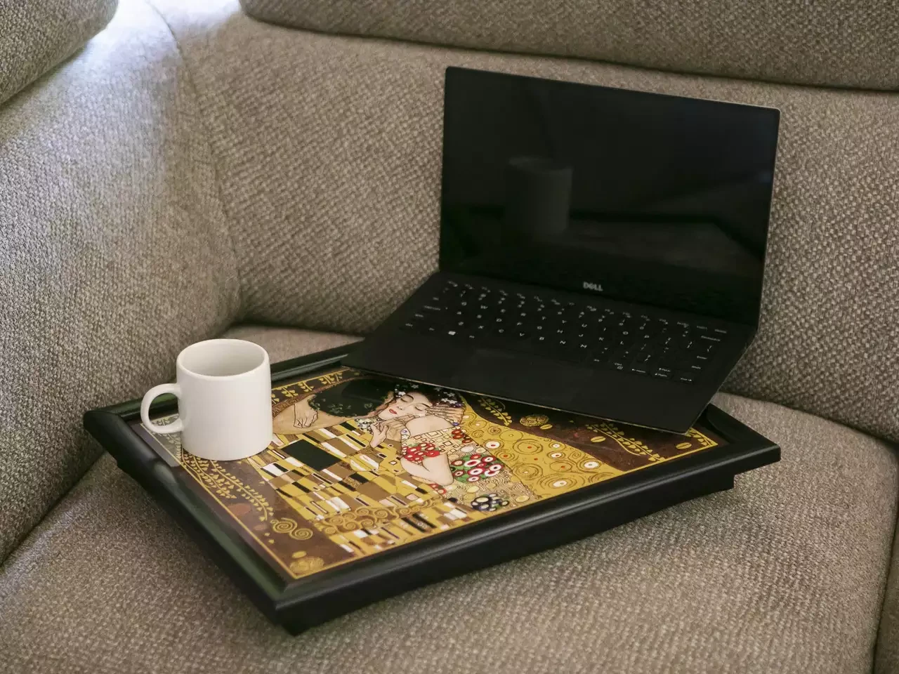 Подставка для ноутбука Густав Климт "Поцелуй" - фото 5 - id-p220126544