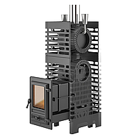 ASTON Шторм Турбопар Long (чугун), печь банная со стеклом
