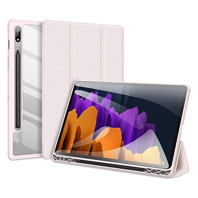 Защитный чехол DUX DUCIS TOBY Series розовый для Samsung Galaxy Tab S9 Plus 5G - фото 1 - id-p220128957