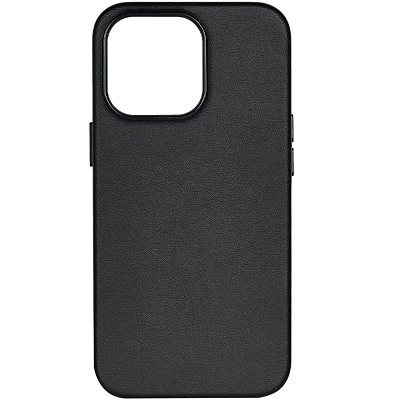 Кожаный чехол с пластиной Magsafe K-ZDoo Mag Noble Collection черный для Apple iPhone 15 - фото 2 - id-p220128971