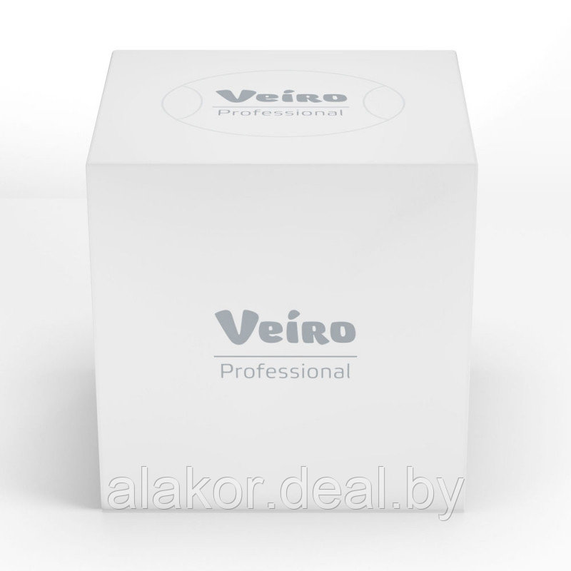 Салфетки косметические "Veiro Professional Premium", 80 шт/упак, 100% целлюлоза, цвет белый, 20*20, 2 слоя - фото 1 - id-p220129267