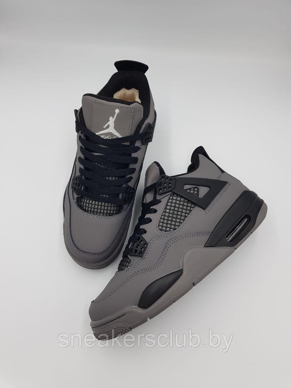 Кроссовки мужские Nike Air Jordan 4 Retro / зимние/повседневные - фото 2 - id-p220129795