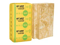 Утеплитель ISOVER Изовер Теплый Дом 1170*610*100мм 4.99 м2 минеральная вата