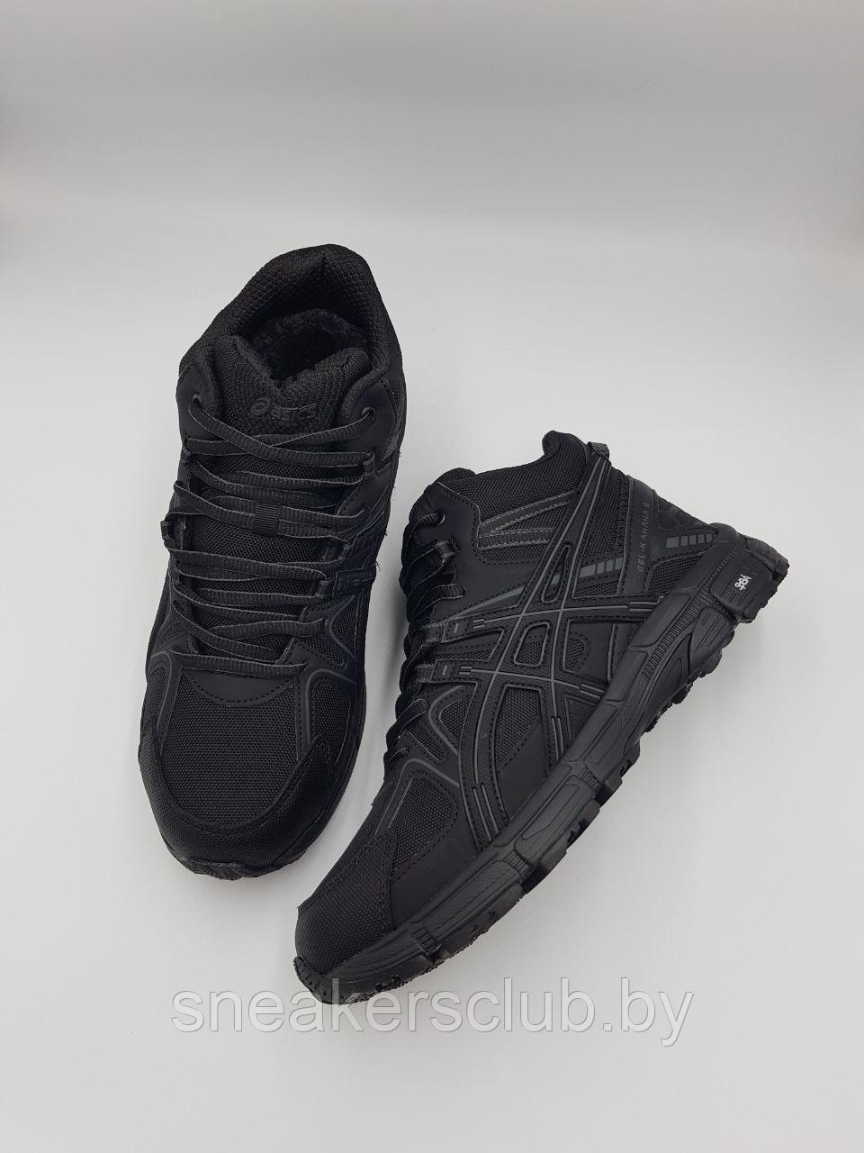 Кроссовки мужские Asics Gel Kahana 8 повседневные/зимние/черные - фото 6 - id-p220131418