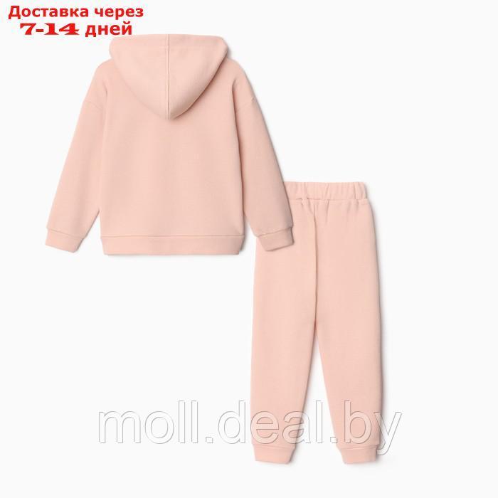 Костюм для девочки MINAKU, цвет розовый, рост 140 см - фото 5 - id-p218424443