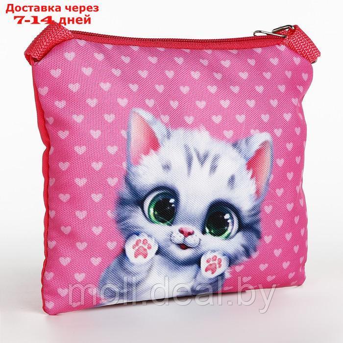Набор подарочный для девочки "Котенок", сумка, блокнот - фото 4 - id-p218424445
