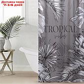 Штора для ванной Этель Tropical vibes 145 х 180 см, полиэстер