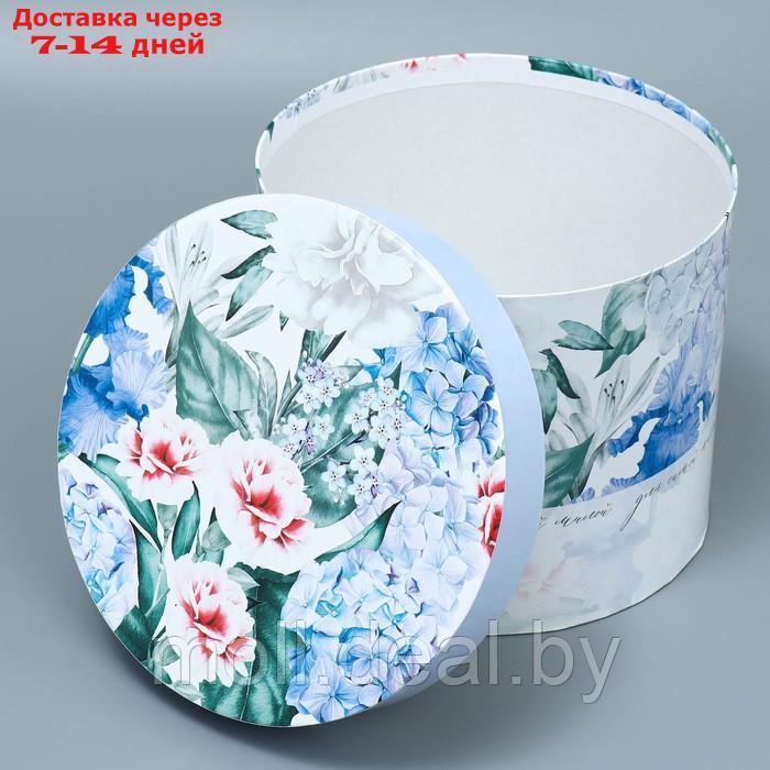 Набор шляпных коробок 5 в 1 "Цветочный сад", 13 × 13,5 19.5 × 23 см - фото 9 - id-p220106908
