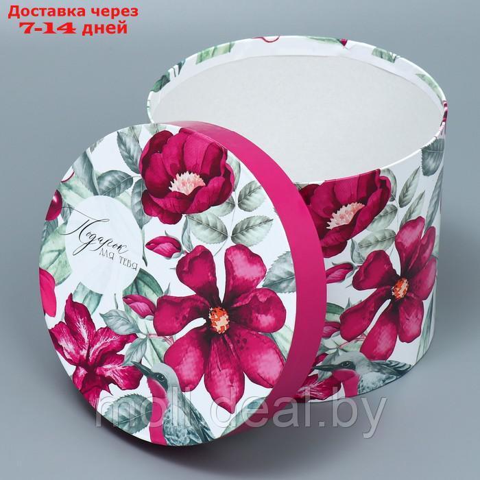 Набор шляпных коробок 5 в 1 "Цветочный сад", 13 × 13,5 19.5 × 23 см - фото 10 - id-p220106908