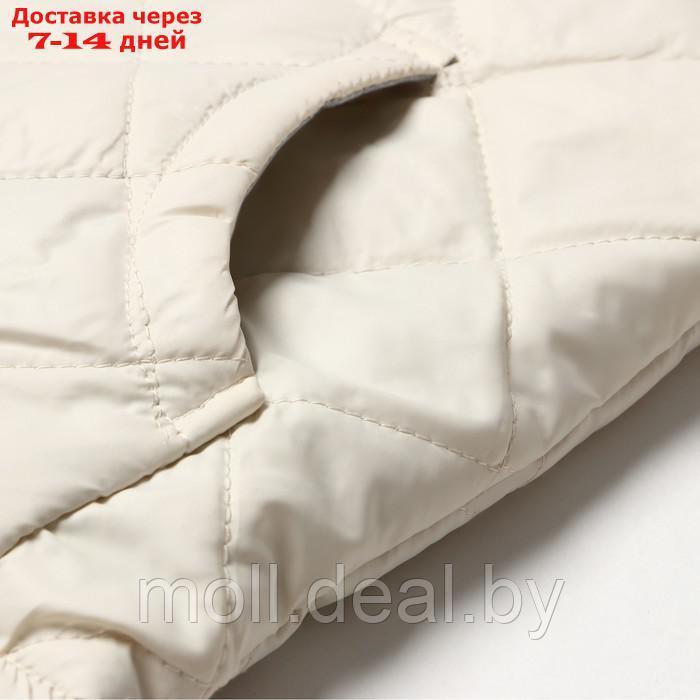Куртка детская KAFTAN р. 34 (122-128 см), молочный - фото 4 - id-p220110228