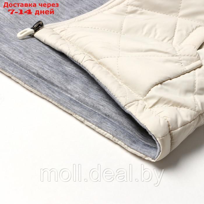 Куртка детская KAFTAN р. 34 (122-128 см), молочный - фото 5 - id-p220110228