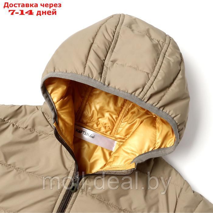 Куртка детская KAFTAN р. 38 (146-152 см), хаки - фото 2 - id-p220110230
