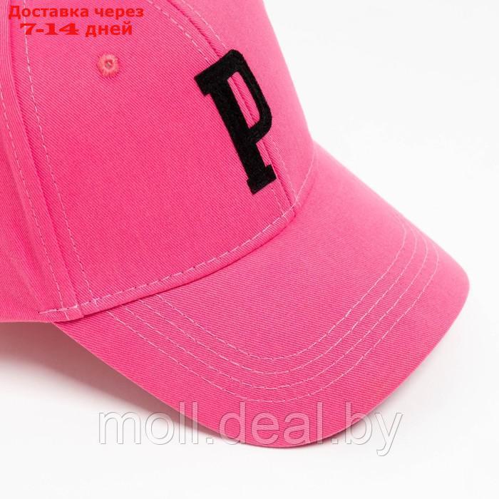 Бейсболка детская MINAKU, р-р 52-54 см, цв. розовый - фото 2 - id-p220107004