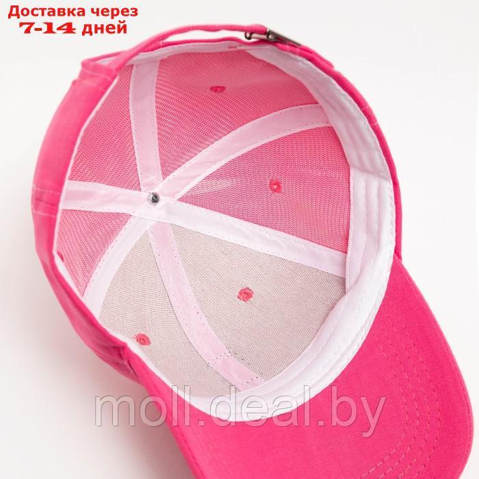Бейсболка детская MINAKU, р-р 52-54 см, цв. розовый - фото 6 - id-p220107004
