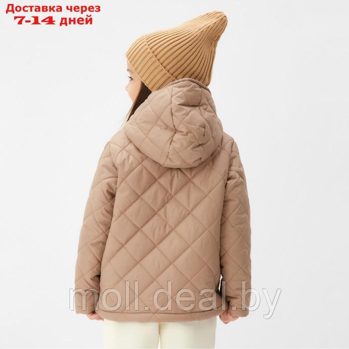 Куртка детская KAFTAN р. 28 (86-92 см), бежевый - фото 4 - id-p220110247