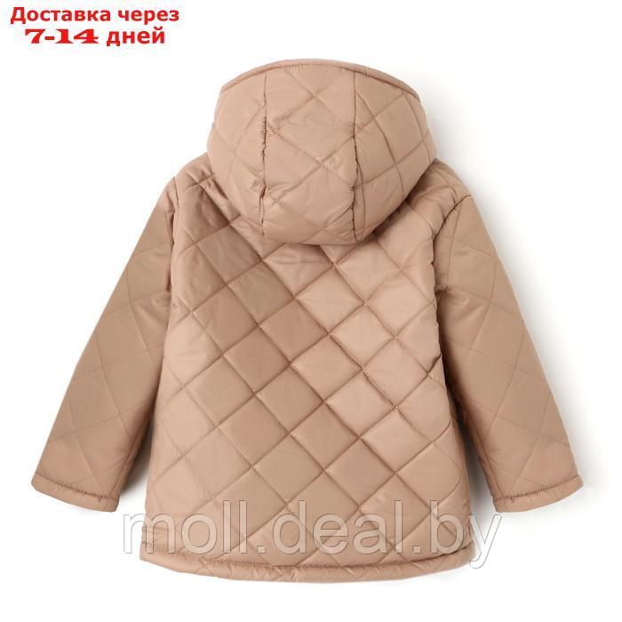 Куртка детская KAFTAN р. 28 (86-92 см), бежевый - фото 7 - id-p220110247
