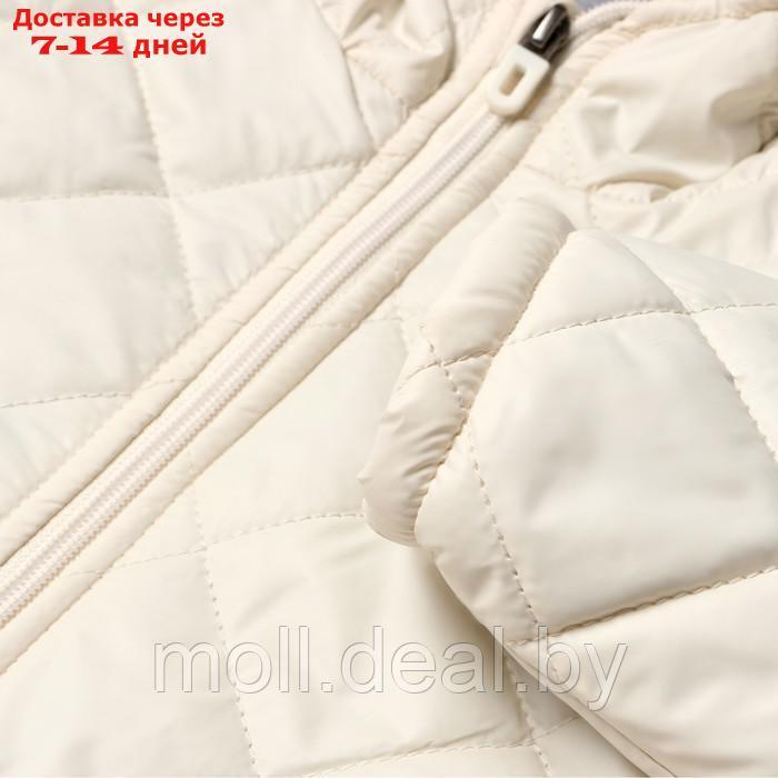 Куртка детская KAFTAN р. 30 (98-104 см), молочный - фото 3 - id-p220110248