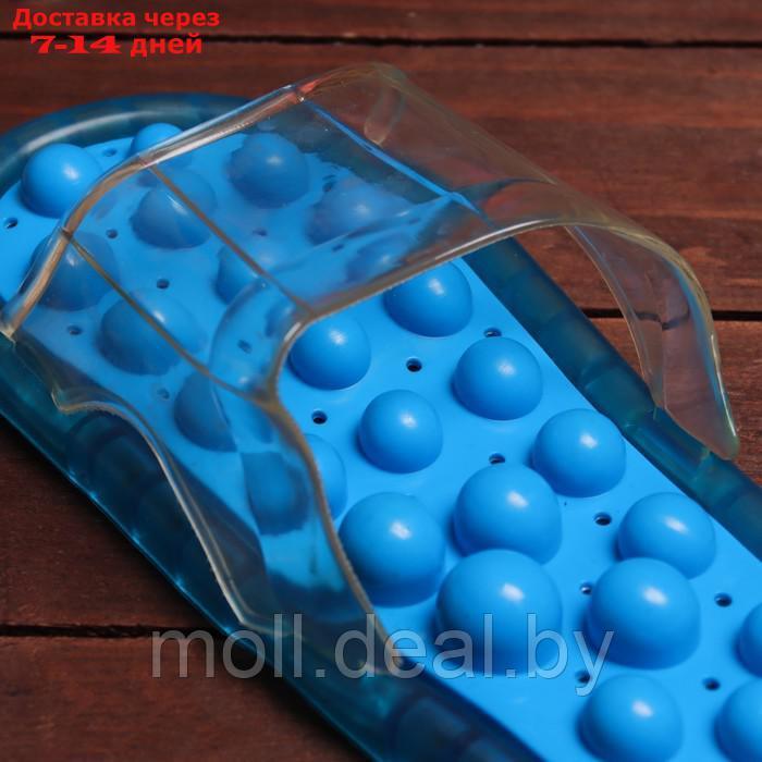 Пластиковые пузырьковые массажные тапочки XL 42-43 - фото 2 - id-p220111244