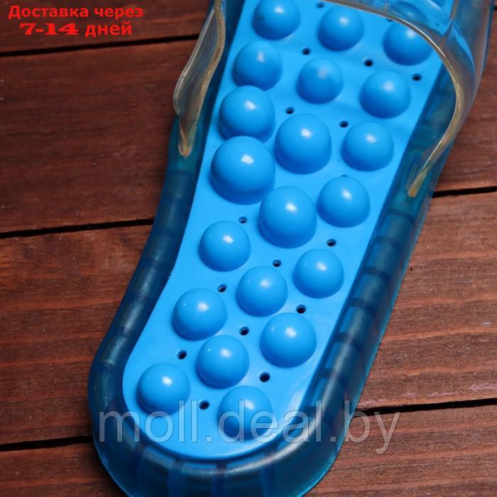 Пластиковые пузырьковые массажные тапочки XL 42-43 - фото 3 - id-p220111244