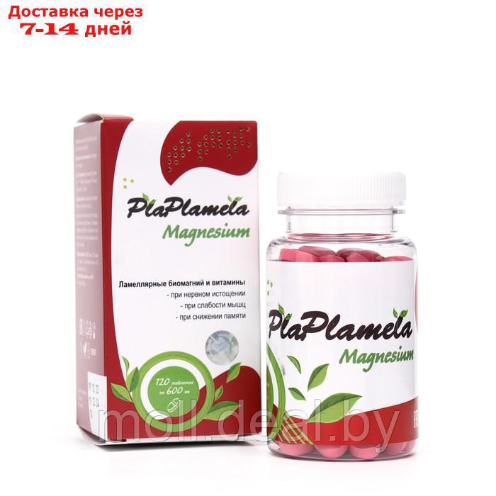Магний PlaPlamela, 120 таблеток по 600 мг - фото 1 - id-p220107130