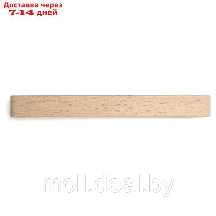 Ручка скоба 175 мм мебельная деревянная Y8, Бук, 1 шт - фото 3 - id-p220111328