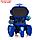 Робот музыкальный "Вилли", световые и звуковые эффекты, ходит, цвет синий, фото 2