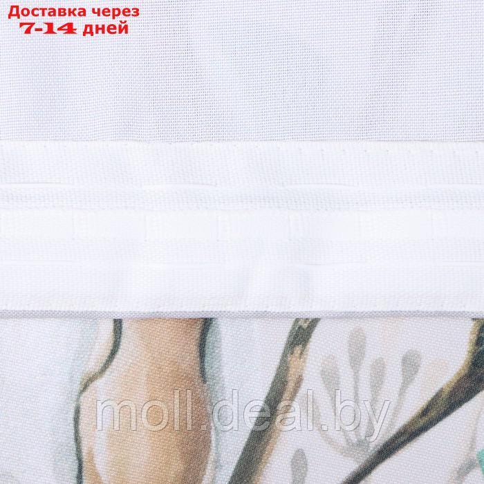 Комплект штор д/кухни с подхватами Этель "Cotton" 145х180см-2 шт., 100% п/э - фото 7 - id-p218424705