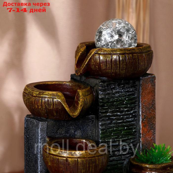 Фонтан "Миней" камни, 15х12,5х24 см (с подсветкой) - фото 2 - id-p220110425