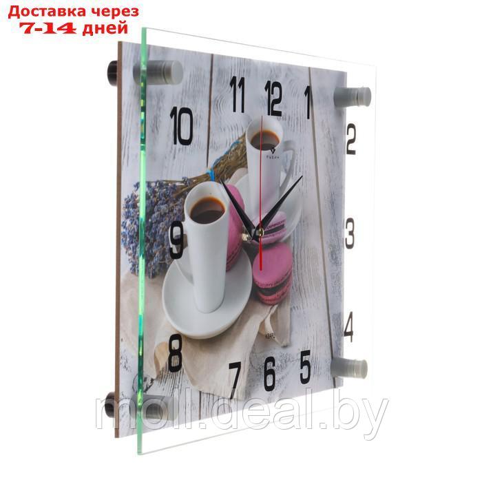 Часы настенные, серия: Кухня, "Кофе и сладости" 25х35 см - фото 2 - id-p218424746