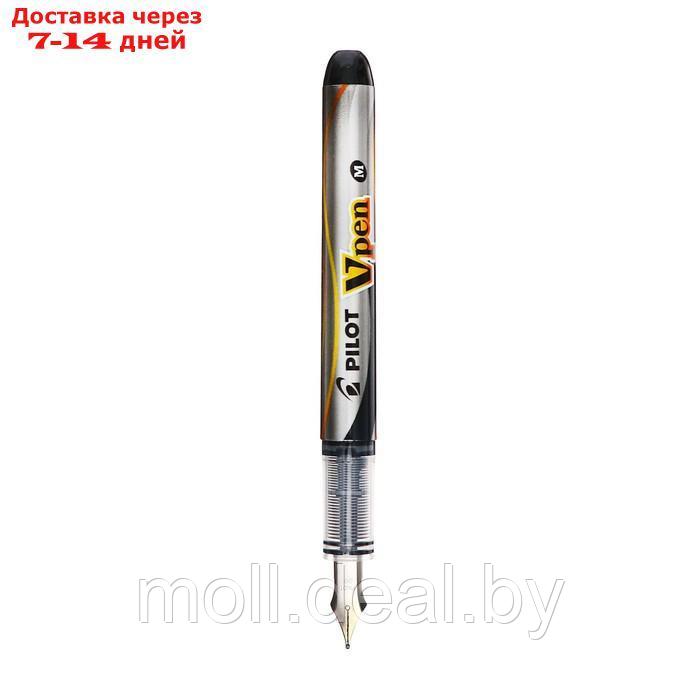 Ручка перьевая одноразовая PILOT Medium, 0.58 мм, чёрный корпус, чернила чёрные - фото 3 - id-p220109534