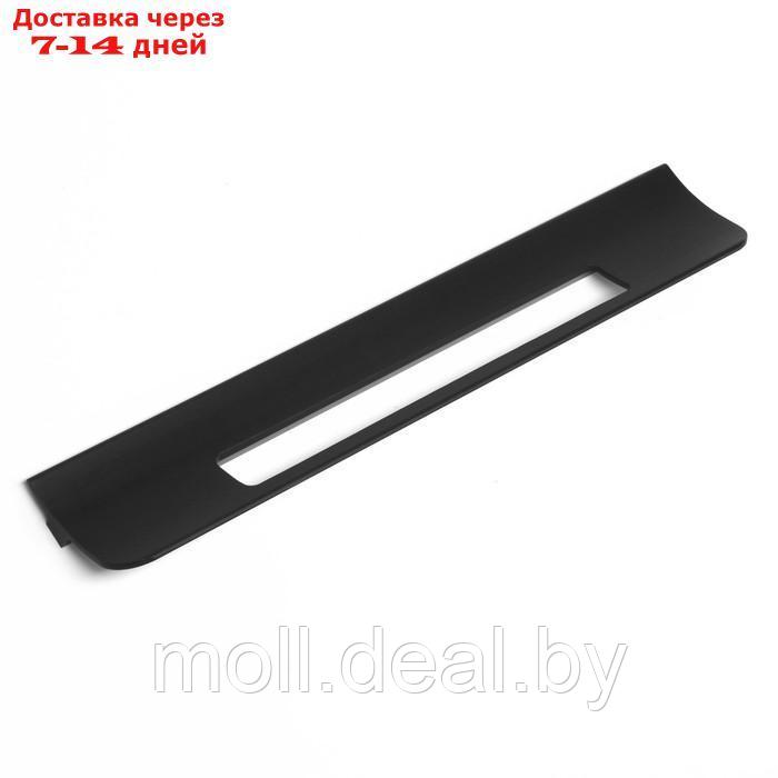 Ручка скоба мебельная RS1402, м/о=192, цвет черный - фото 2 - id-p220110538