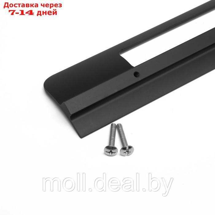 Ручка скоба мебельная RS1402, м/о=192, цвет черный - фото 5 - id-p220110538