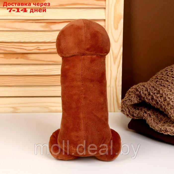 Мягкая игрушка, 30 см, цвет коричневый - фото 3 - id-p220108201