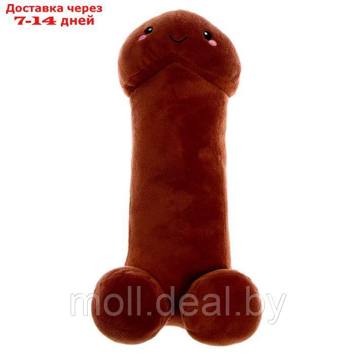 Мягкая игрушка, 30 см, цвет коричневый - фото 4 - id-p220108201