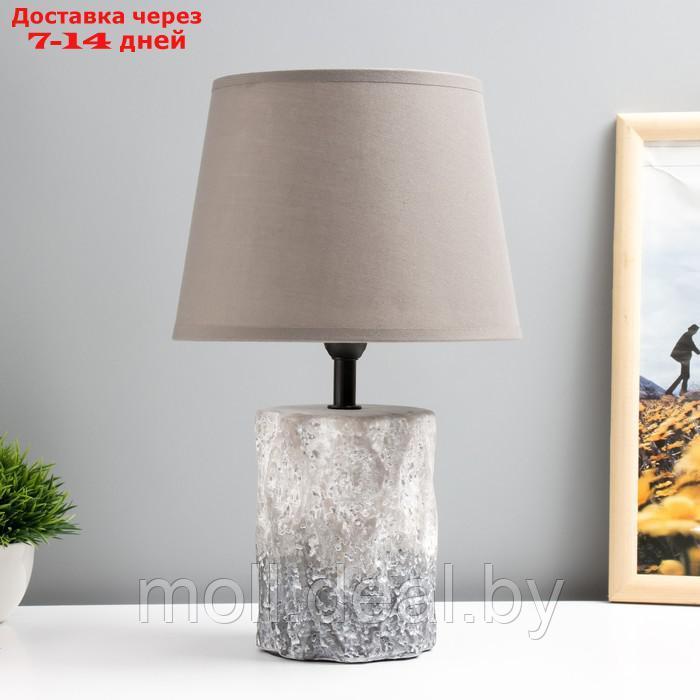 Настольная лампа "Сан" E14 40Вт серый 20х20х33 см - фото 1 - id-p220110597