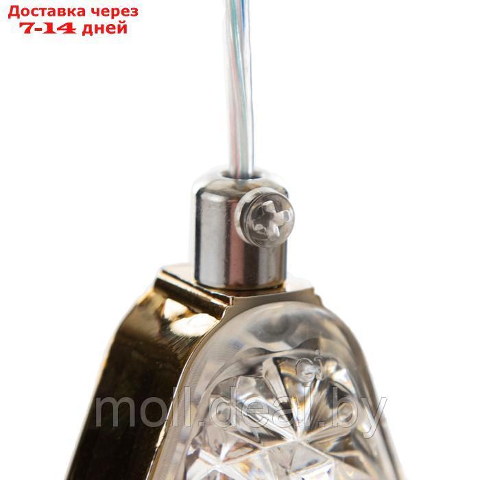 Каскад "Звезды" 10LED+3LED 128Вт ПДУ золото 40х40х200см - фото 10 - id-p220109678