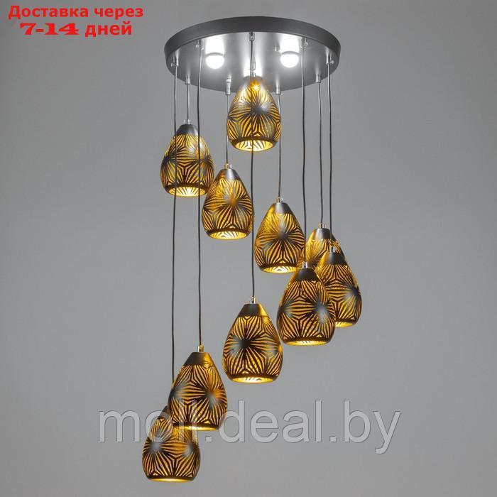 Каскад "Виерро" 10LED+3LED 79Вт ПДУ черный 40х40х200см - фото 3 - id-p220109680