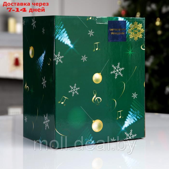 Светодиодная фигура "Ярмарка подарков" 26 × 20 × 16.5 см, полистоун, USB, свечение мульти - фото 8 - id-p220109683