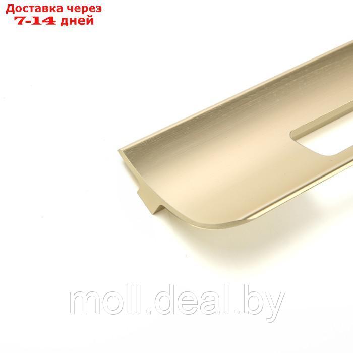 Ручка скоба мебельная RS1402, м/о=192, цвет сатиновое золото - фото 3 - id-p220112630
