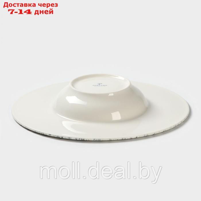 Тарелка для пасты Blizzard, d=26 см, цвет серый - фото 3 - id-p220109696