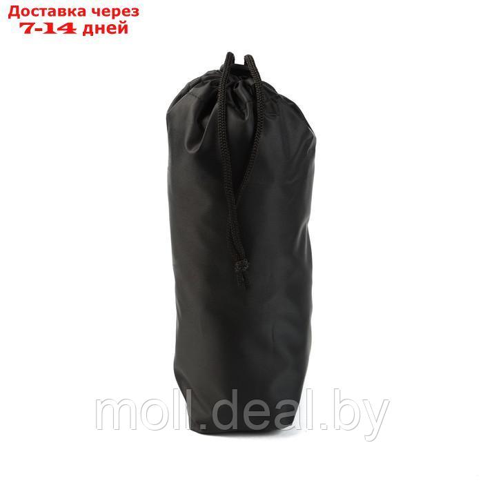 Чехол влагостойкий на рюкзак 90-120 литров, оксфорд 210, черный - фото 1 - id-p220109791