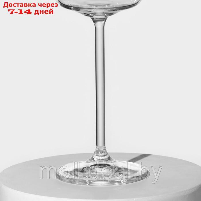 Набор бокалов для шампанского Alex, стеклянный, 210 мл, 6 шт - фото 4 - id-p220108873