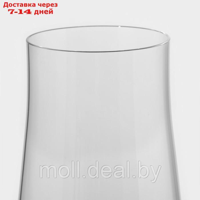 Набор бокалов для шампанского Alex, стеклянный, 210 мл, 6 шт - фото 5 - id-p220108873