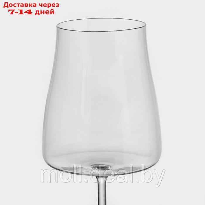 Набор бокалов для вина Alex, стеклянный, 400 мл, 6 шт - фото 3 - id-p220108875
